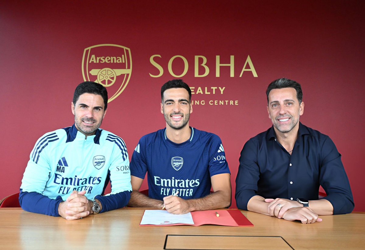 afcstuff's tweet photo. On this day in 2024: Arsenal completed the signing of Mikel Merino from Real Sociedad for a reported £28m fee, plus £4m in add-ons. ✍️🇪🇸 https://t.co/09168AQZqg