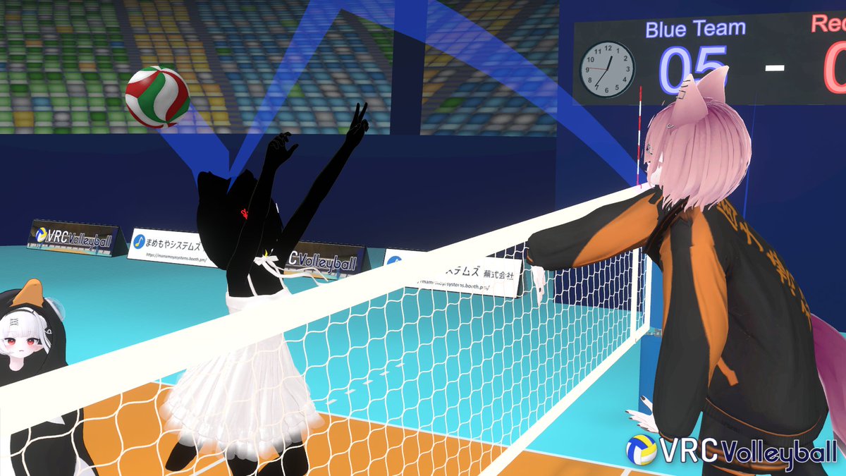 VRC_Bi_Shao's tweet photo. 🏐
#Chocolat3D #VRC_Volleyball #VRChat https://t.co/SOaHM13B3T