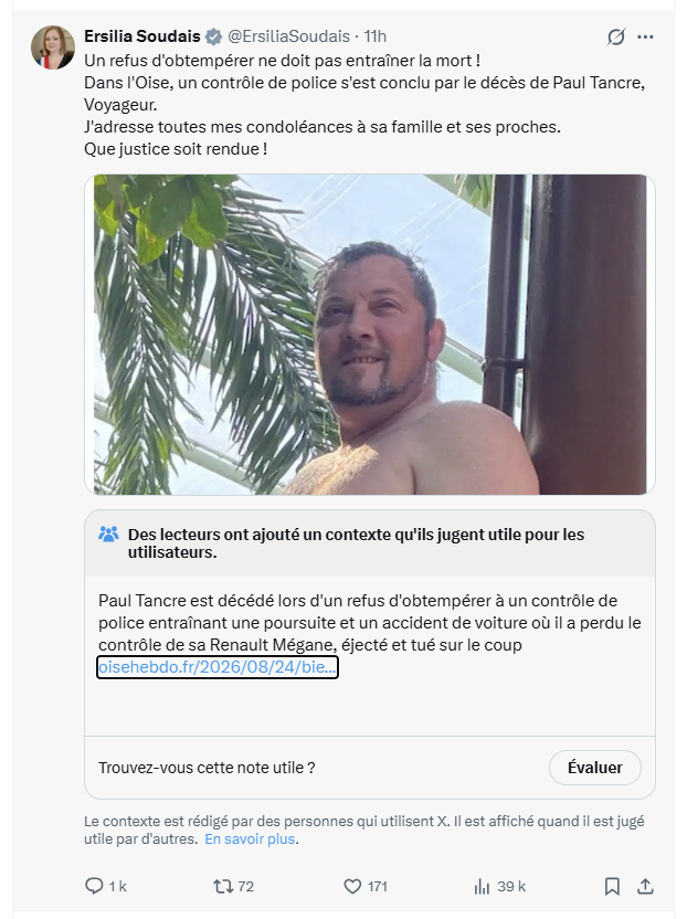 Jeromedrmx's tweet photo. LFI toujours du côté des délinquants https://t.co/sylLfwQtDU