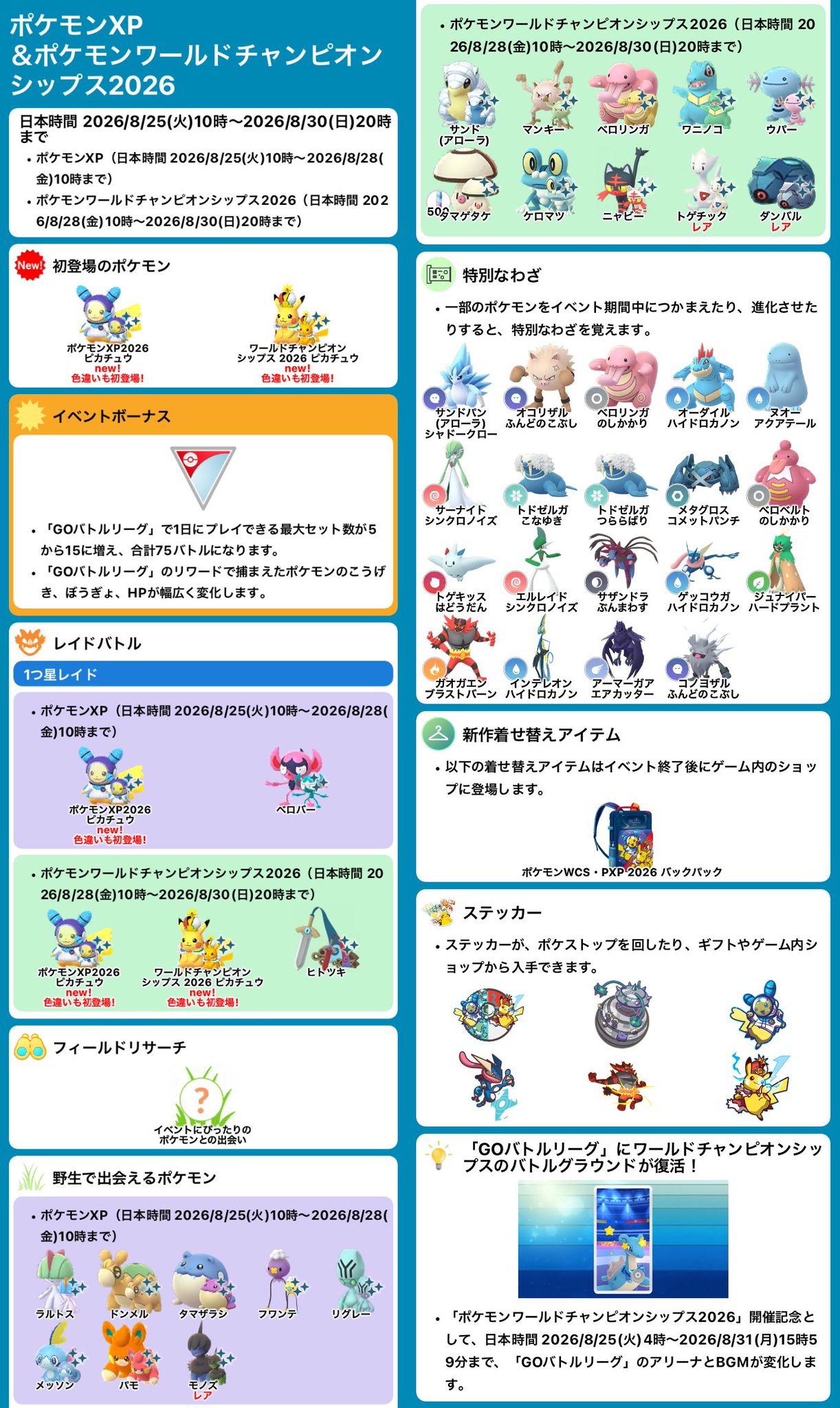 ポケモンGO攻略情報＠ポケマピ on X: 