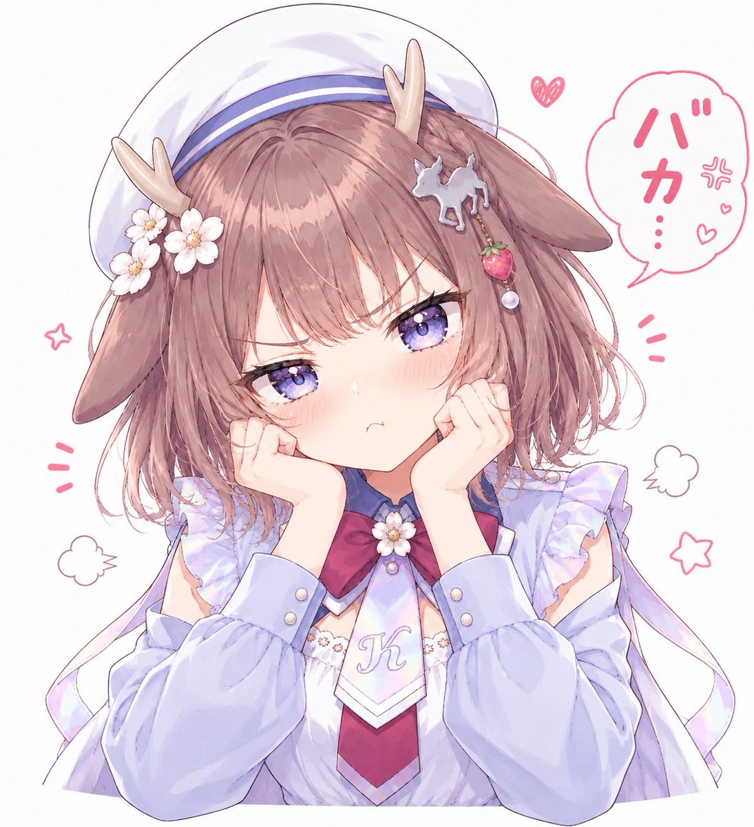doi1048's tweet photo. 遅くなっちゃったけど、、、、

愛言葉III の1番好きなところ！
バカ　の言い方可愛すぎんか？

言いたい感情は　伝えたい正解は
たったひとつだけ　ありがとう

 #まほろしか描かん https://t.co/IxKMHq8E8S