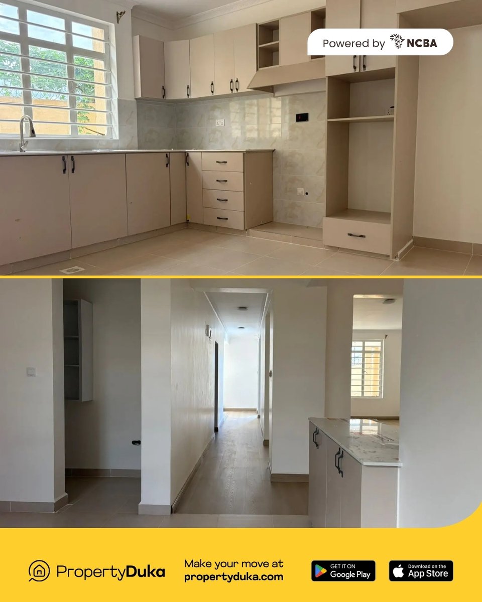 PropertyDukaKe's tweet photo. Executive family living along Thika Road. 🏡✨

🔹 4 ensuite bedrooms
🔹 Home office
🔹 Private balcony &amp; garden views
🔹 Secure parking
💰 KES 15M
📅 From KES 169,401/month
📍 Witeithie, Thika
Explore more at https://t.co/iGgID34CIo.
#PropertyDuka #YourMove #PropertyMarketplace https://t.co/VSqXeegkAP