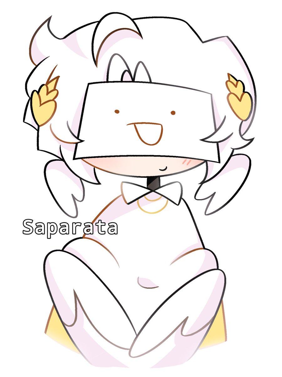 Patty101314's tweet photo. I'm lazy change Microspr's outfit ok? Just image that he wearing that red one #Saparata #Jophiel https://t.co/pkanL1Ds5q