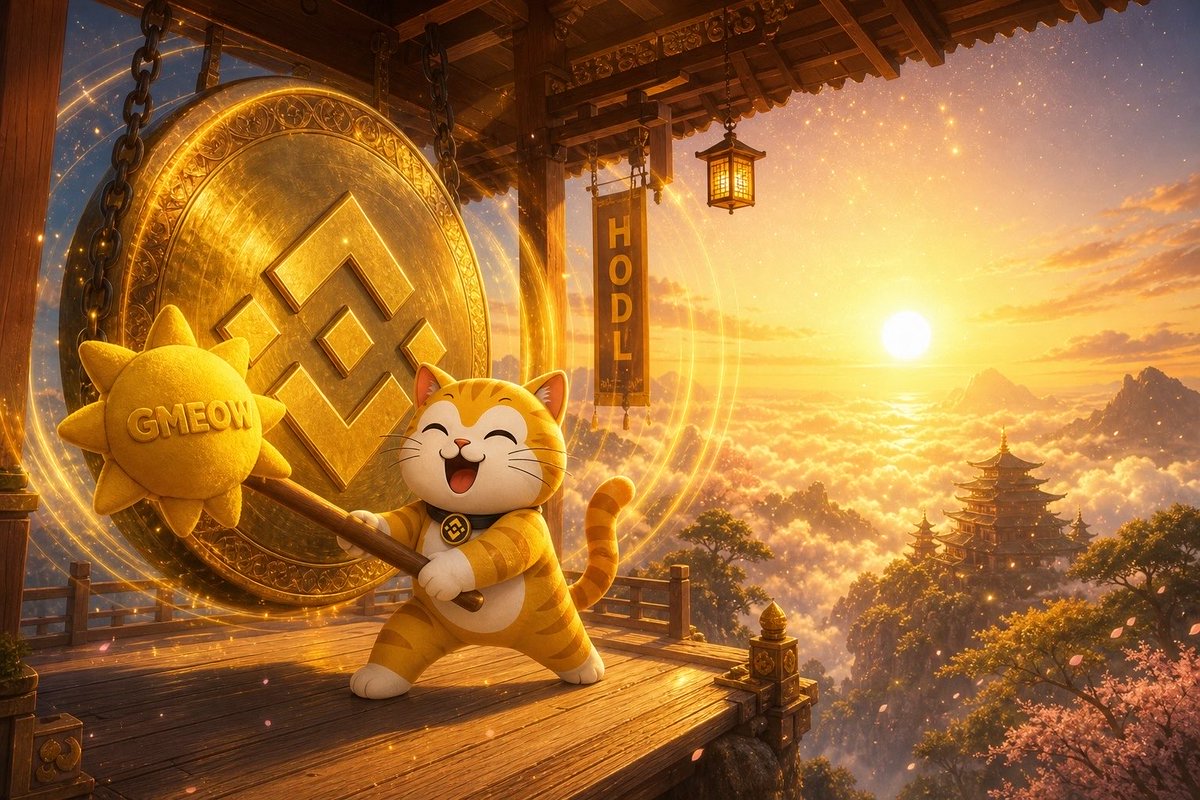 GMEOWBNB's tweet photo. The universe just got the notification. GMEOW. https://t.co/yS1G1Xb2gT