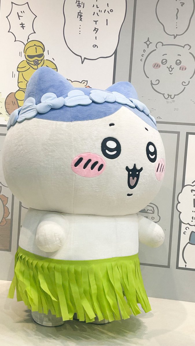 kuruha912's tweet photo. 実は、入口ではうさぎに、セイレーンの後には島二郎と4キャラに会えることができたのでお裾分けです✨

#ちいかわパーク https://t.co/UsxS7ekouC