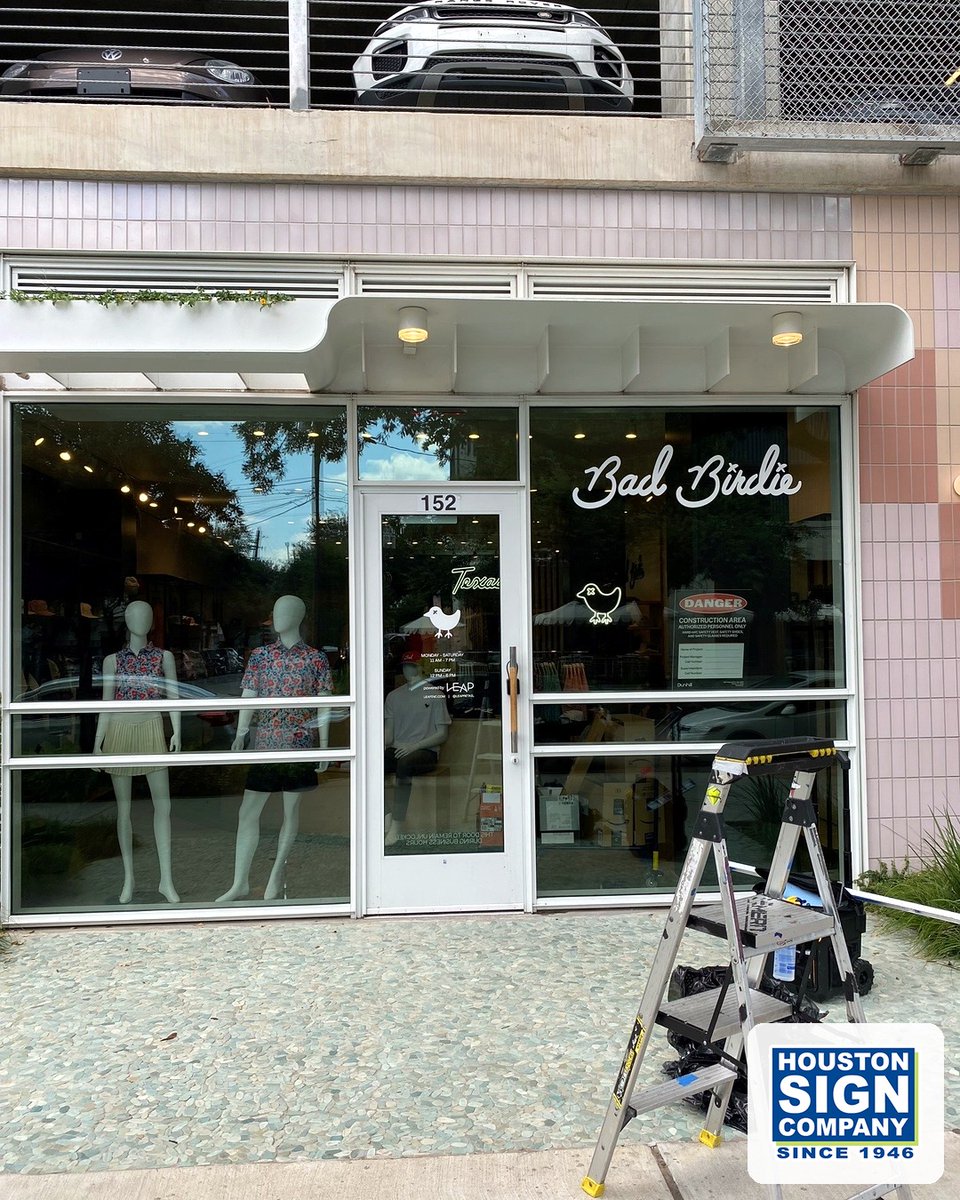 HoustonSignCo's tweet photo. A great storefront makes people stop before they know why. Signage, window graphics, and branding that work together. https://t.co/WSmO9o7o2N #storefrontsigns #houston https://t.co/wOqtLcMgg3
