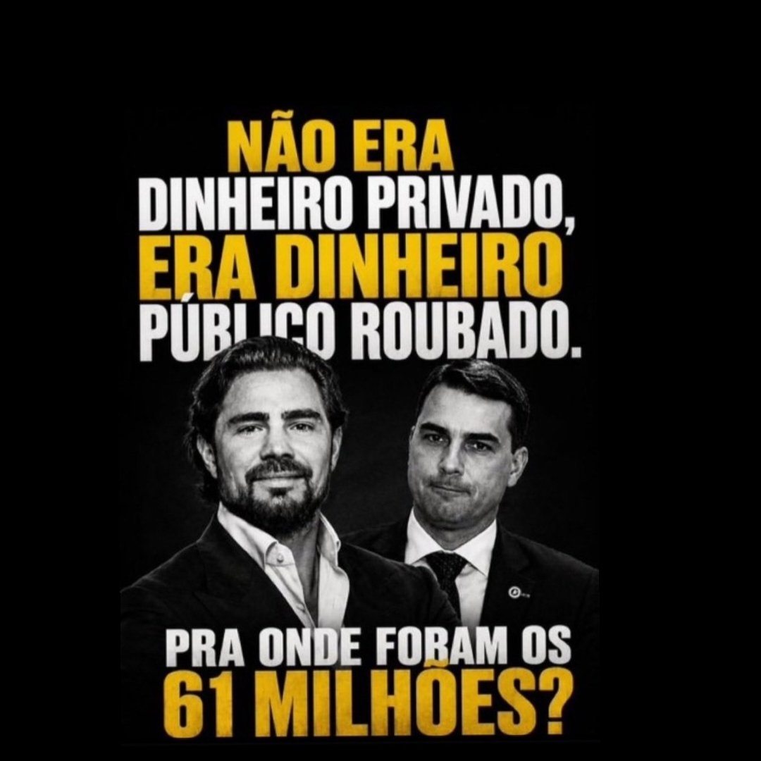 Manobru13's tweet photo. @JornalOGlobo CADÊ OS MILHÕES TARIFLÁVIO 
BOLSOMASTER 100 DIAS
DARK HORSE LAVANDERIA MASTER https://t.co/vvaAaZGORr