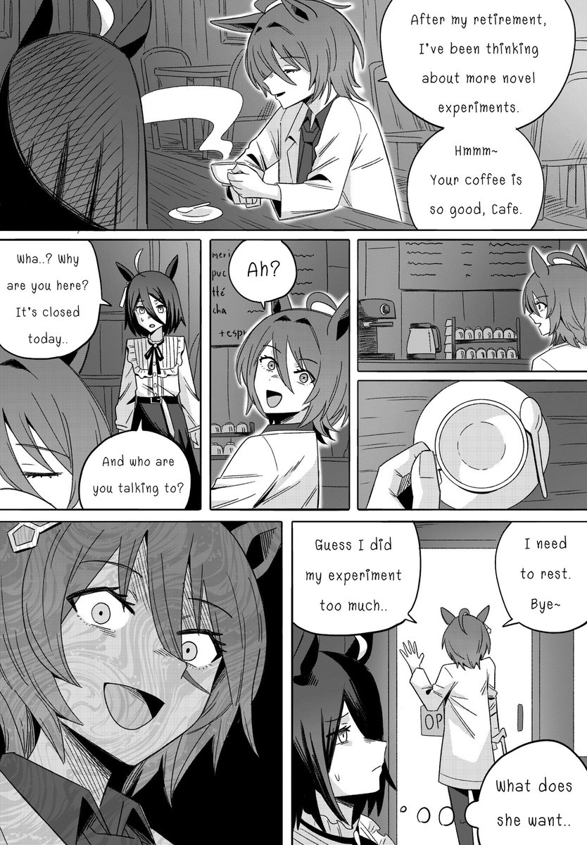 Reinren_sa's tweet photo. Post-retirement conversation

#umamusume️️️ #umamusumeprettyderby https://t.co/Op4d1X105s