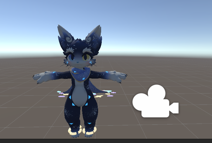 wpc4z's tweet photo. アバター導入に挑戦しました。
動画見ながらいれてみたけど、Unityでの設定も問題なさそうでよかった✨

お借りしたアバター：Vix（作者：BlueGua様）

#VRChat #VRChat初心者 https://t.co/mWFiKxupYe