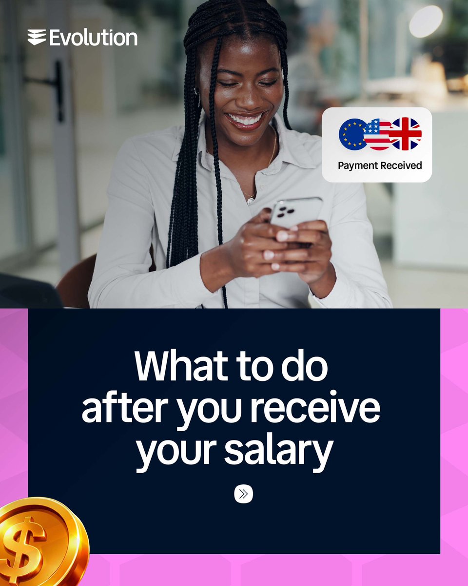 evolutionapp_'s tweet photo. Just got paid?? Here’s a list of things you should do first⬇️⬇️ https://t.co/5H2cH2nLnZ