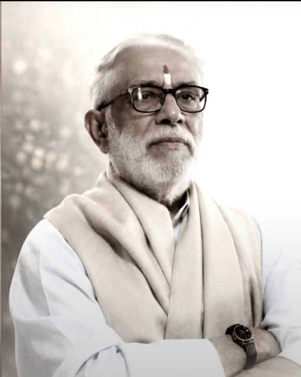 CTRavi_BJP's tweet photo. Deeply saddened by the passing of Shri A. Balakrishnan Ji, All India President of Vivekananda Kendra.

His lifelong dedication to the ideals and teachings of Swami Vivekananda, and his selfless service to the nation and society, leave behind an inspiring legacy.

I pray to God for the Sadgati of the departed soul and strength to the family and followers at this hard time.

Om Shanti.