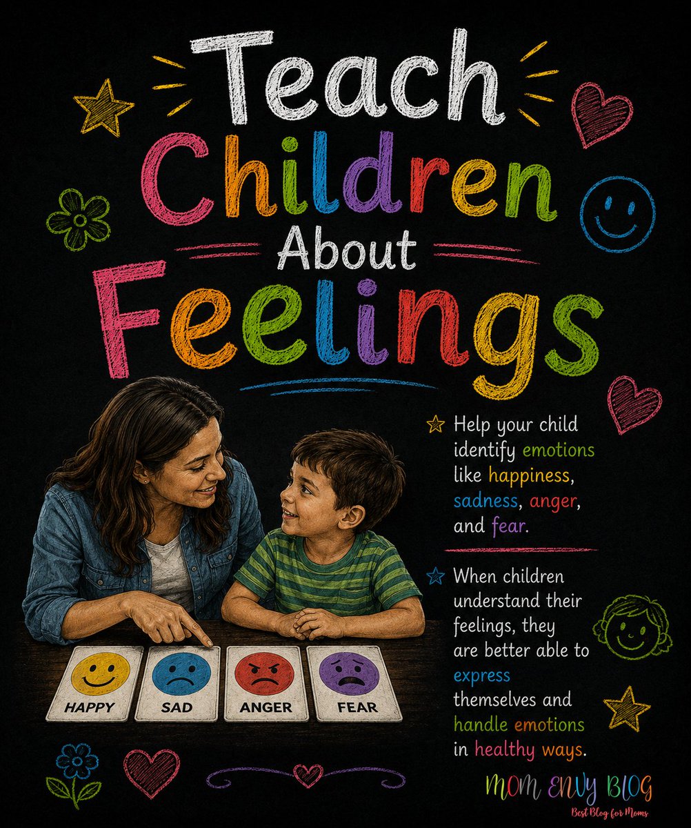 momenvyblog's tweet photo. Teach Children About Feelings
π Welcome to https://t.co/RJ7Jtqt1BP β a top mom and parenting blog for modern families!
Follow MomEnvyBlog for helpful ideas, honest advice and fresh parenting content every day.
π© Email: contactmomenvyblog@gmail.com
#TopMomBlog #MomBlog https://t.co/uXlUCsL6ru