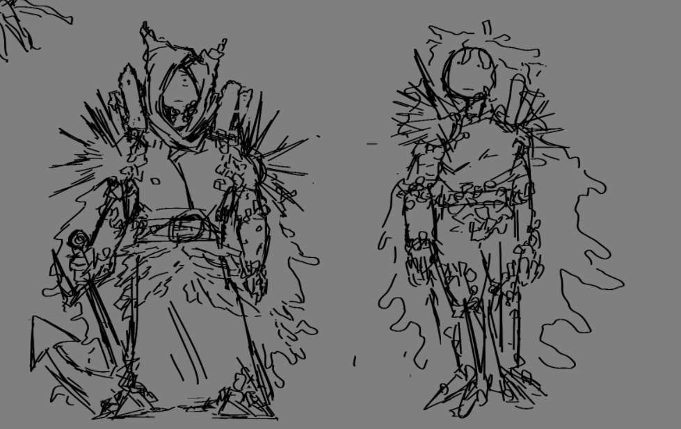 gauhgunderson's tweet photo. wip but meet fiddler (instead of fern) (named after fiddler crab) https://t.co/CQizXD01K3