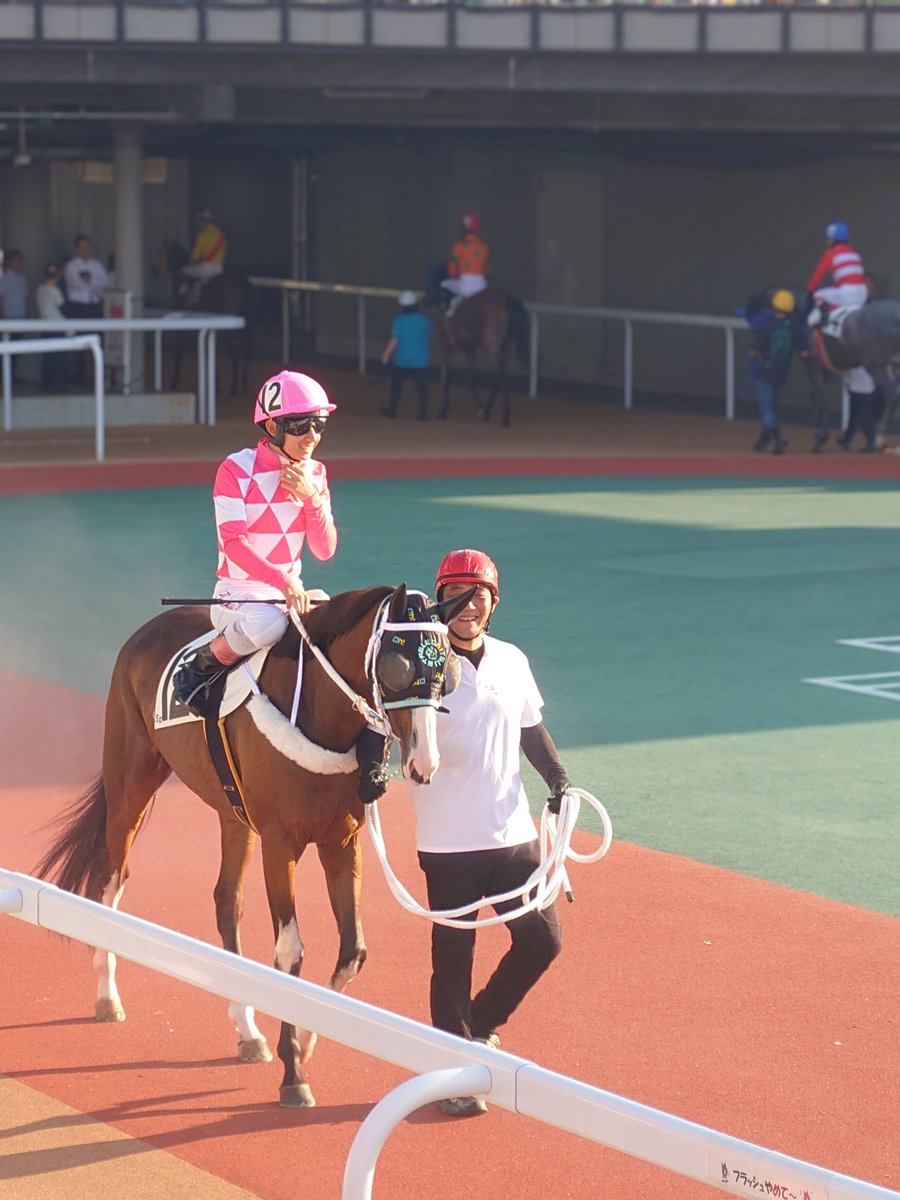 SRyzLuck31's tweet photo. 昨日のお馬さん達②
左～5R昨日のお馬さん達の中で一番めんこかったセレニティさん🐴鞍上山本大翔騎手🏇小柄ながらも力強い走り💨次走も期待してます😊
右～6Rパドック周回中一番目が合ったハーモニーホクトさん🐴(笑)鞍上山中悠希騎手🏇お陰様で回収率大幅アップしました⤴️ありがとうございました🙇‍♂️ https://t.co/obKZntA1N8