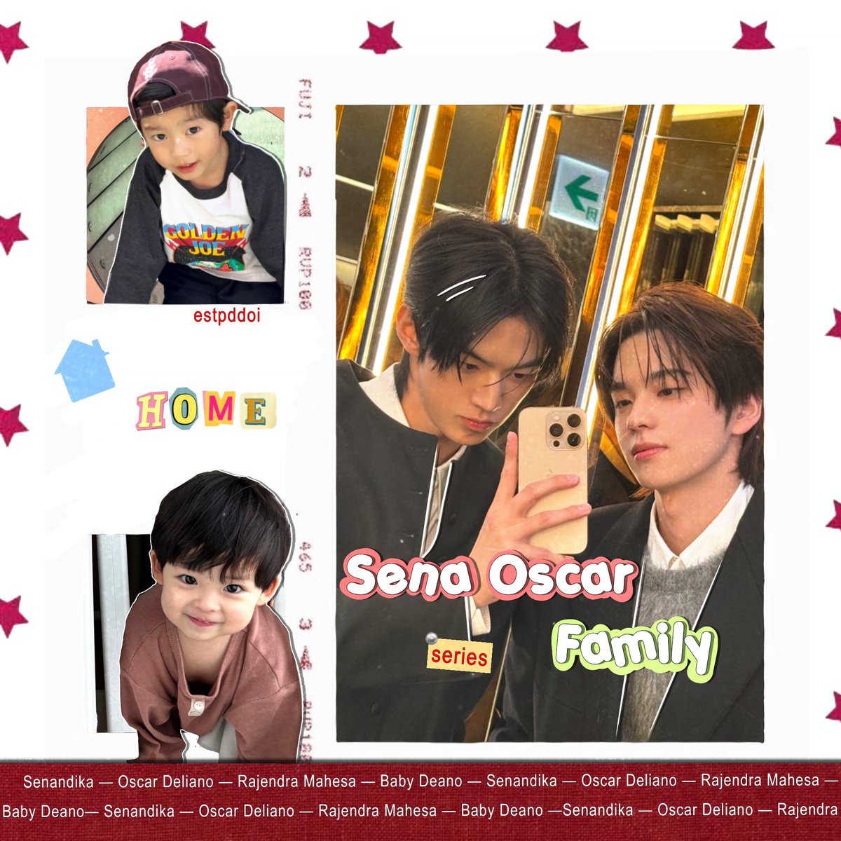 estpddoi's tweet photo. isinya kehidupan keluarga sena oscar yang kadang kidding

nitdo family series (ft. eze &amp; bby yijin) https://t.co/ITk4amYr9X