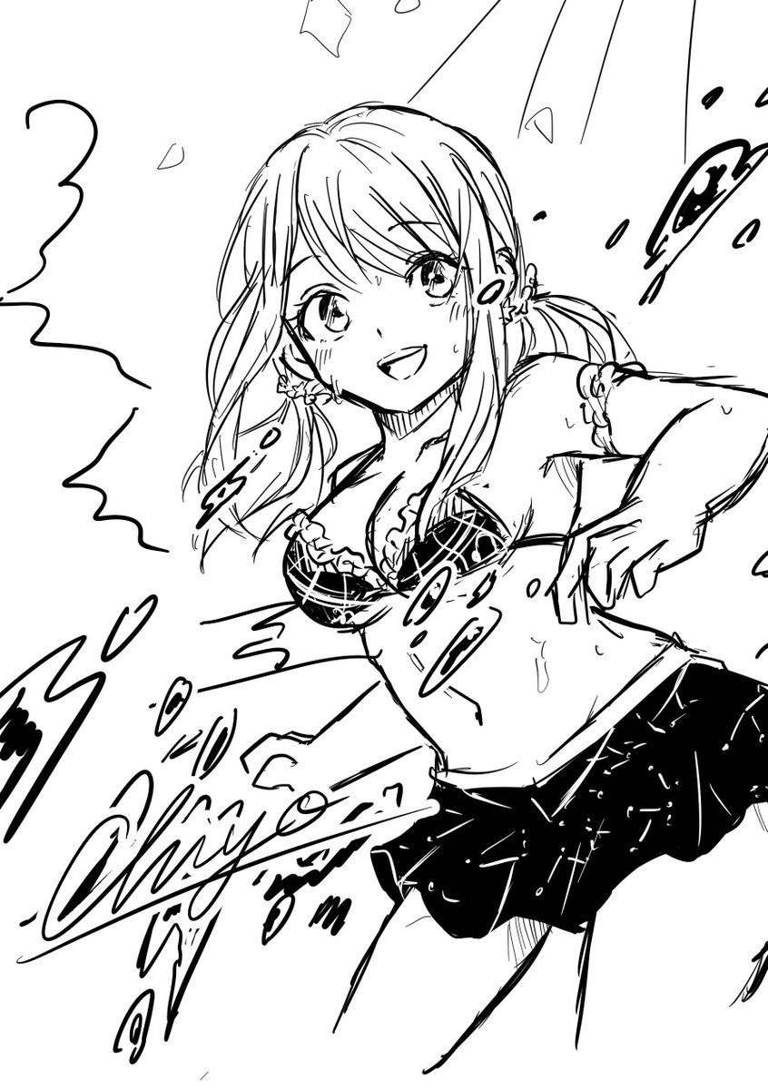 82_ftah_726's tweet photo. 1ヶ月前に描いた落書きルーシィ
今年こそ水着絵描くぞと思ってたらいつの間にか夏終わりそうなんですが https://t.co/osv5KBIPT7