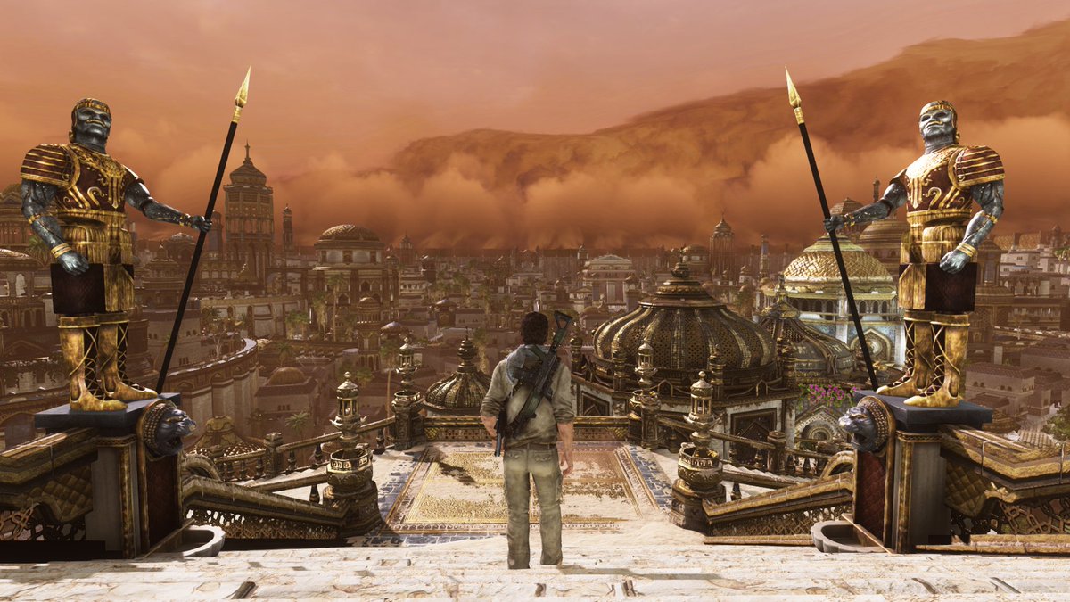 guashico's tweet photo. Terminei Uncharted 3 de novo, é lindo mas acho que sempre vai ser um dos mais fraquinhos pra mim https://t.co/V7jd1xZTfT