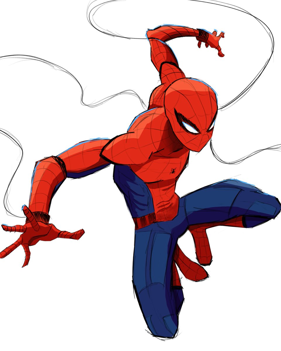 Hyperbolt125's tweet photo. Finished up the spider-man WIP, just did some simle rendering #spiderman https://t.co/XA6Wpoy1NR