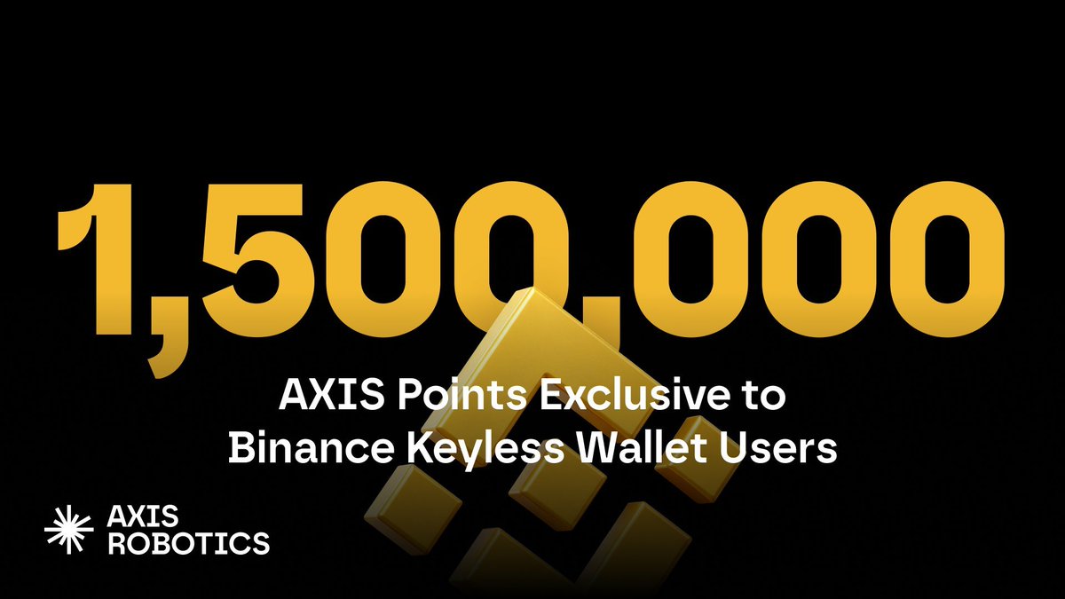 kriptosensei0's tweet photo. 💎 @axisrobotics just launched a new campaign for Binance Wallet users.

A total of 1.5M Axis Points will be distributed over 30 days, split into two 750K reward cycles.

What caught my attention isn’t just the reward size, but how the system works @KaitoAI

 Create a Binance Keyless Wallet
 Connect it to Axis Hub
 Complete robot training tasks
 Submit your trajectories
 Get them verified
 Sign approved trajectories on Base
 Earn your points

20k tasks are released every day on a first come, first served basis.

You can submit up to 5 trajectories per task, and higher difficulty + better quality submissions can earn more points.

The important part is that simply completing tasks isn’t enough. The trajectory needs to be verified and signed on chain.

So I see this less as another points farming campaign and more as a way for Axis to expand its pool of high robot training data.

If you’re already using Axis Hub, this gives you an additional rewards pool to work with.

📅 Aug 26 → Sep 25

https://t.co/TpOYjrKHl6