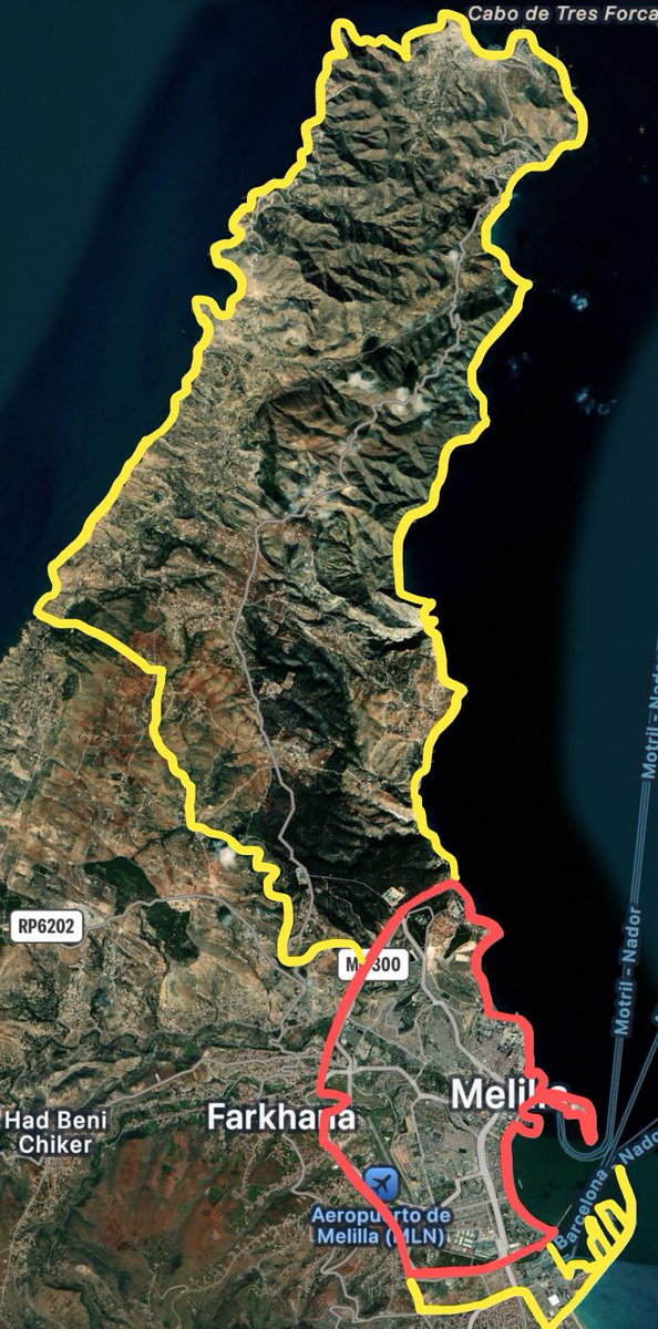 reunificacion_'s tweet photo. ®️ CEUTA Y MELILLA AMPLIARAN SU FRONTERA.

En el Siglo 19 España mantuvo una Guerra con el Sultán de Fez y este se vió obligado a que Ceuta y Melilla ampliaran su territorio.

El Sultán también reconoció a PERPETUIDAD la Soberanía de España.

España incluso se hizo con Tetuán.

Pues bien, al violar ese Tratado llamado de Wad - Ras, España tiene todo el derecho a volver a ampliar sus fronteras, tanto en Ceuta como en Melilla.

Y LO VAMOS HACER.
