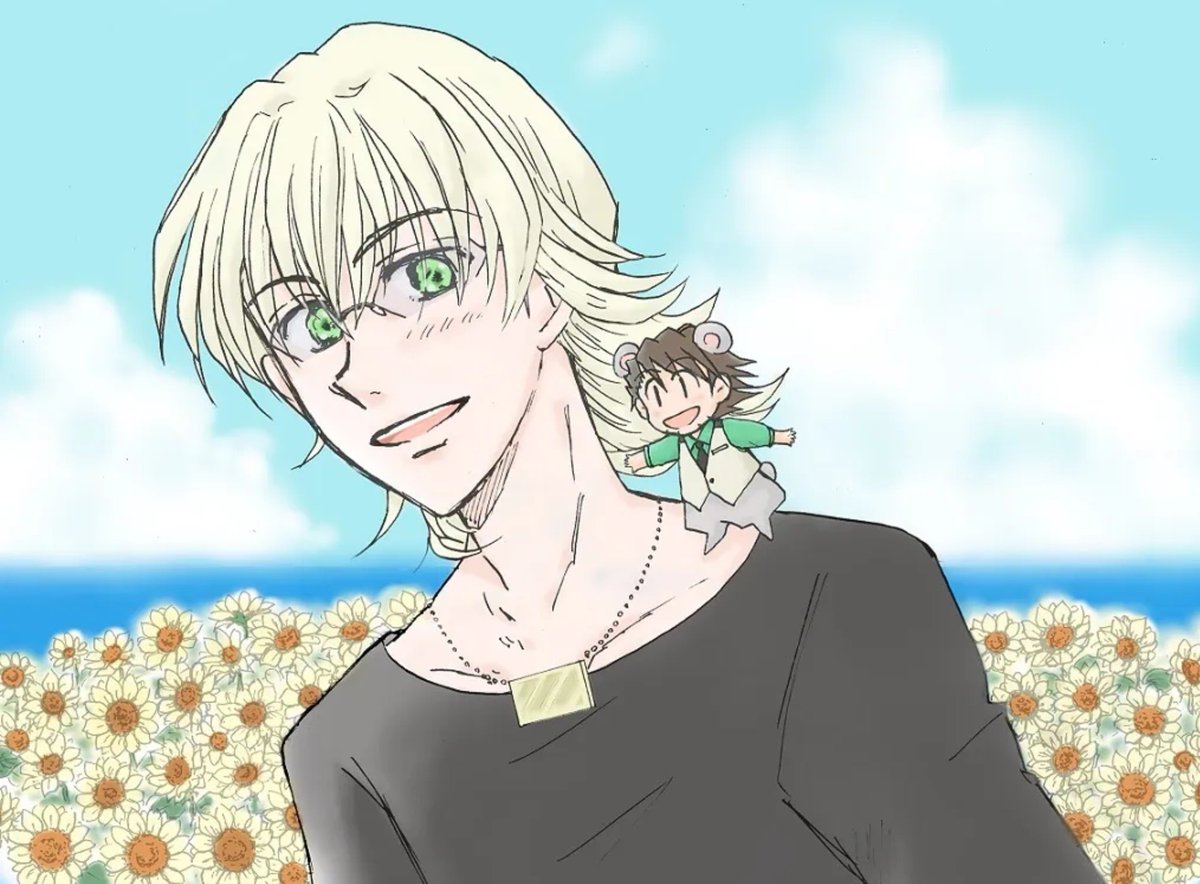 yuiyama10's tweet photo. 🌻とバニとはむてつさん🐹(かこえ) https://t.co/jsHu0dRLbV