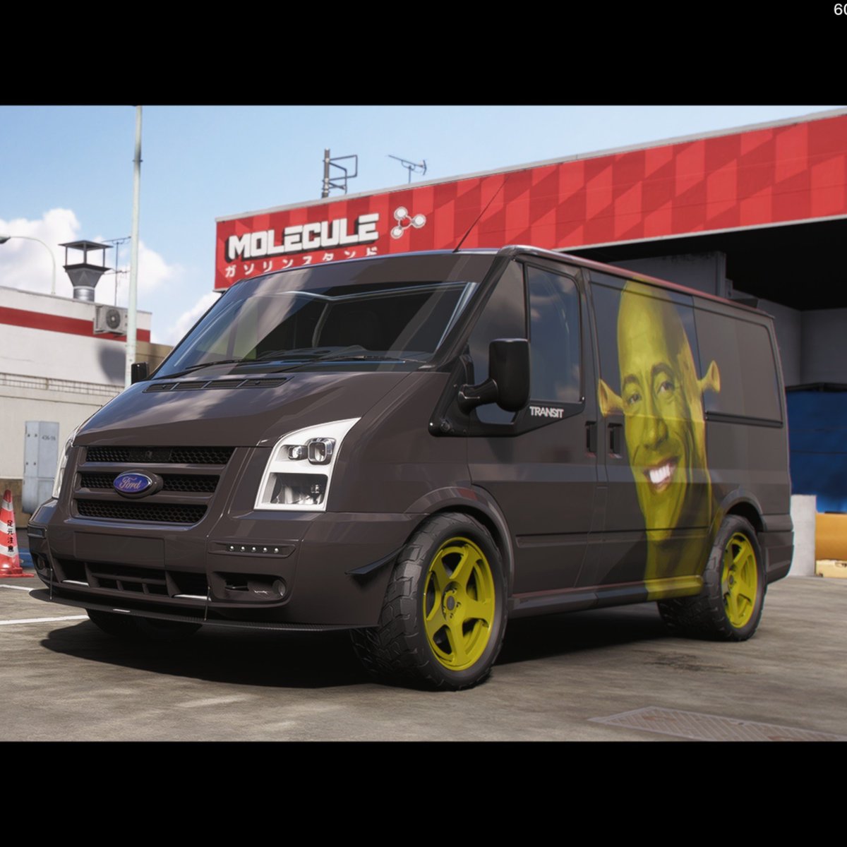 wenux6's tweet photo. :Wait, it a cool skin about Roc...Shre..eh? 

*I'm just chilling with #forzahorizon６ lately,will get back in drawing soon* https://t.co/S0q0JbvBL6