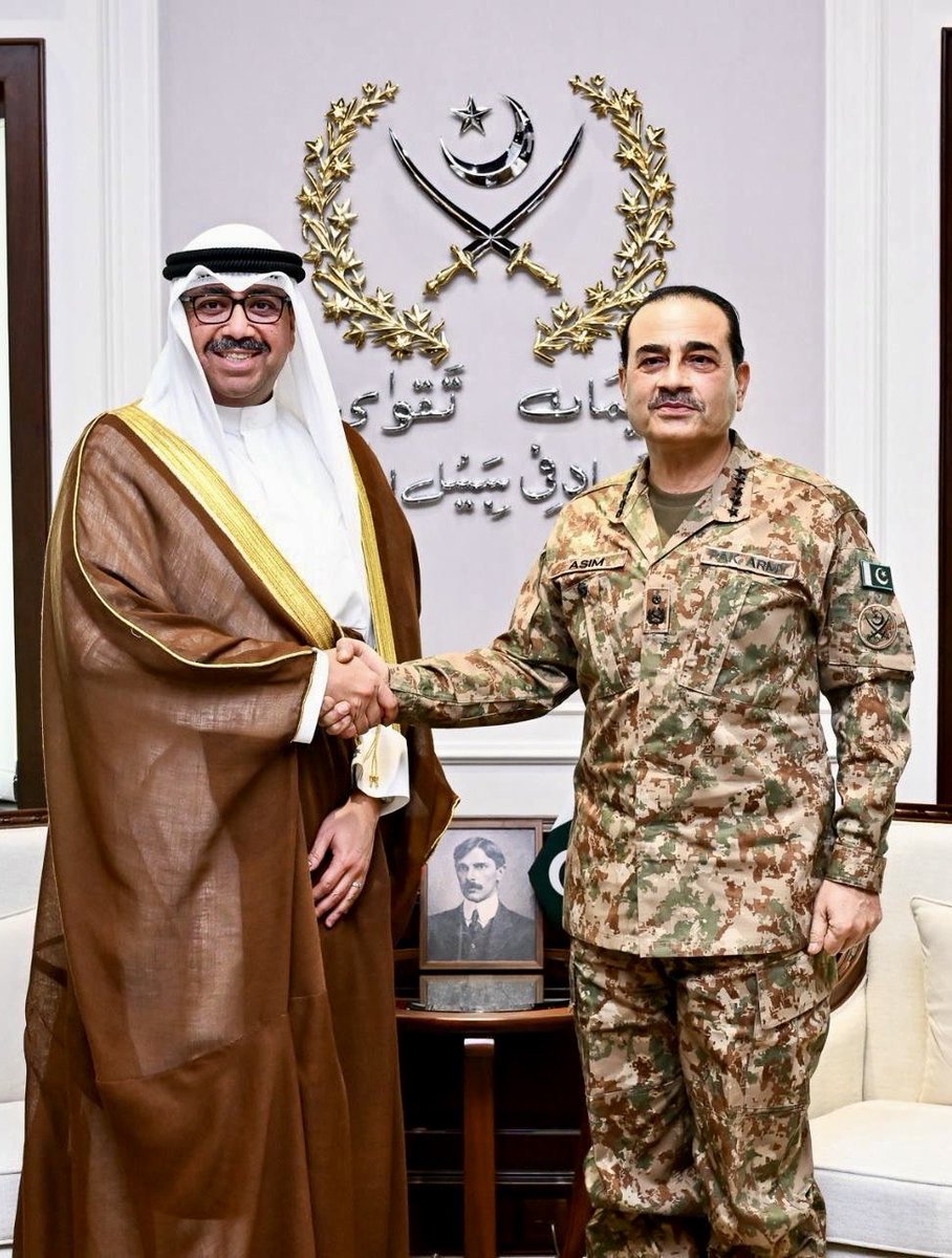 Kuwait's Defense Minister Strengthens Ties with Pakistan Amid Regional Security Discussions