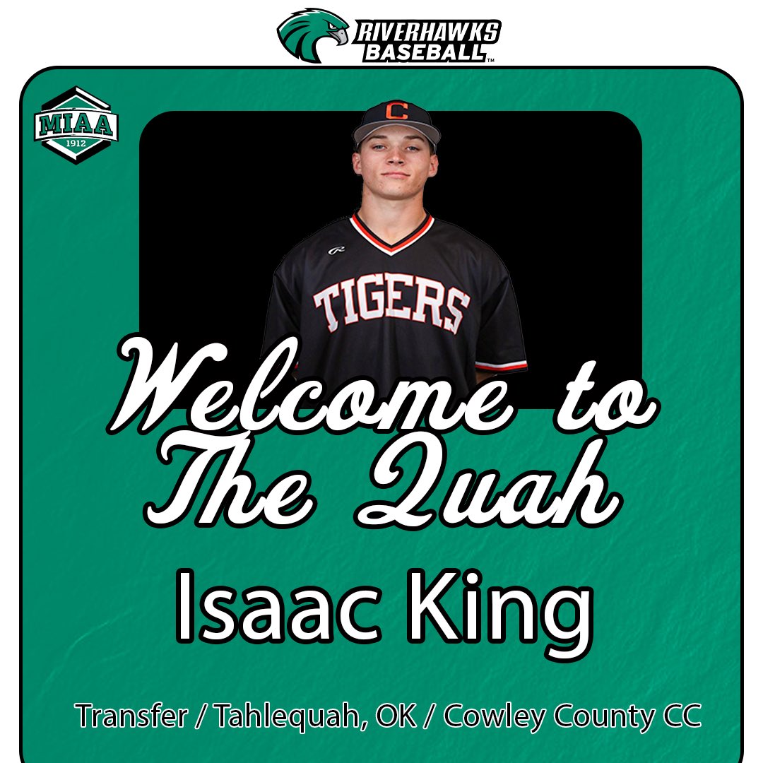 RiverHawksBSB's tweet photo. Next Up!

Isaac King- Tahlequah, OK

#RiseHigh | #TeamNSU https://t.co/VidSi3SM1k
