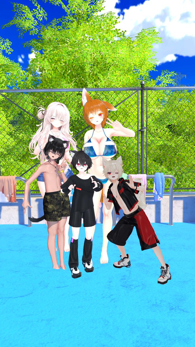 wolfgirl8861's tweet photo. 昨日の
＃おねショタVRC
から何枚か🦊👙 https://t.co/ksyb3UiToT