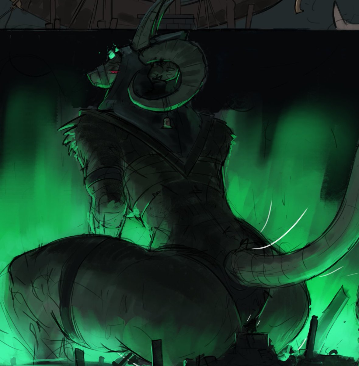 NotGlewes's tweet photo. more of Verminlord lady 
Commissioned by Vireis (neoxko) at FA https://t.co/iAhBSF7NX9