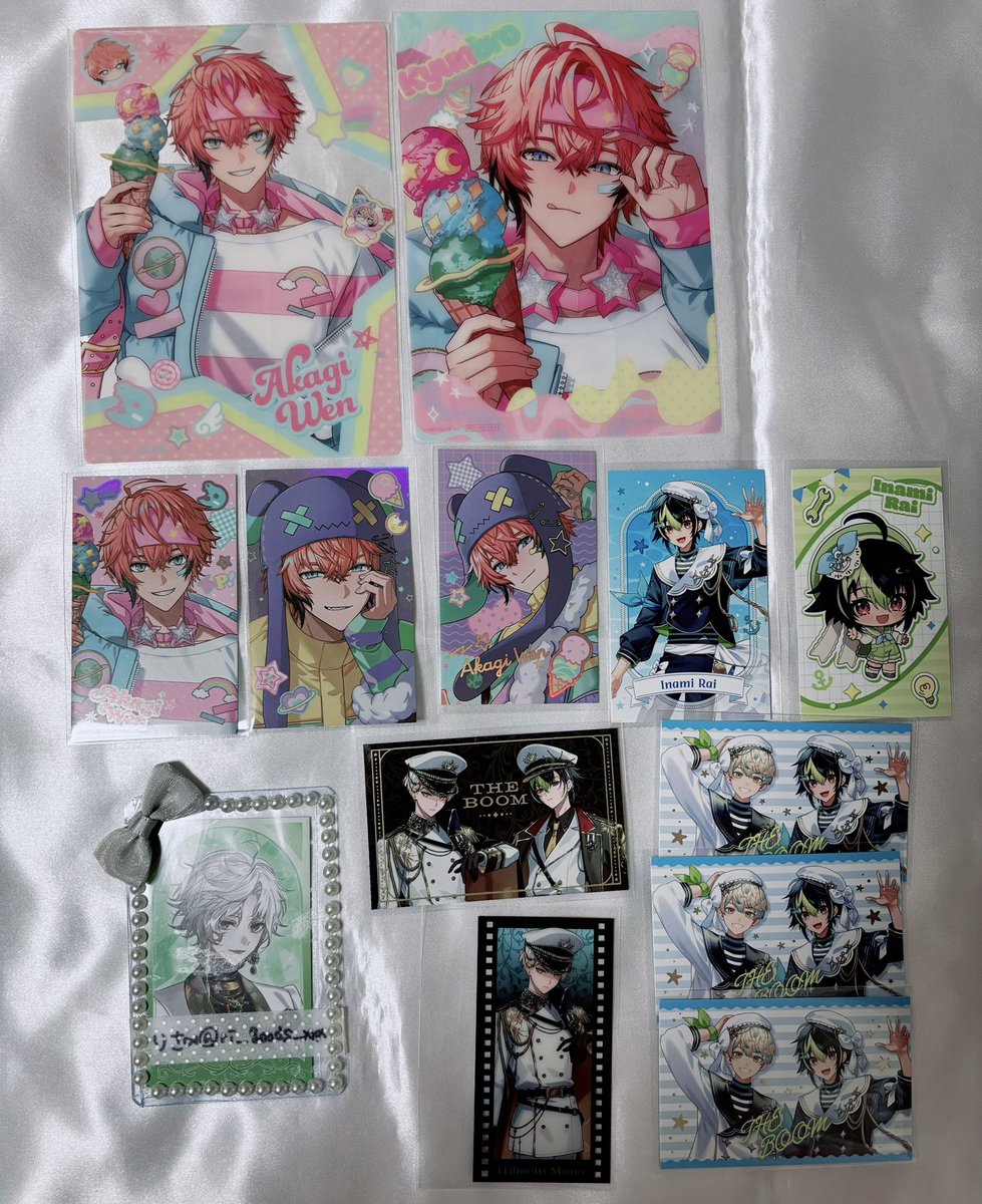ri__goods__xxx's tweet photo. 【交換】にじさんじ きゅんbro ざぶぅん THEBOOM フォト風カード フォトカ 特典 OS

譲 ✧ 画像1枚目

求 ✧ 画像 2.3枚目  各1

お気軽にお声掛けください。 https://t.co/mMW43AbD2u