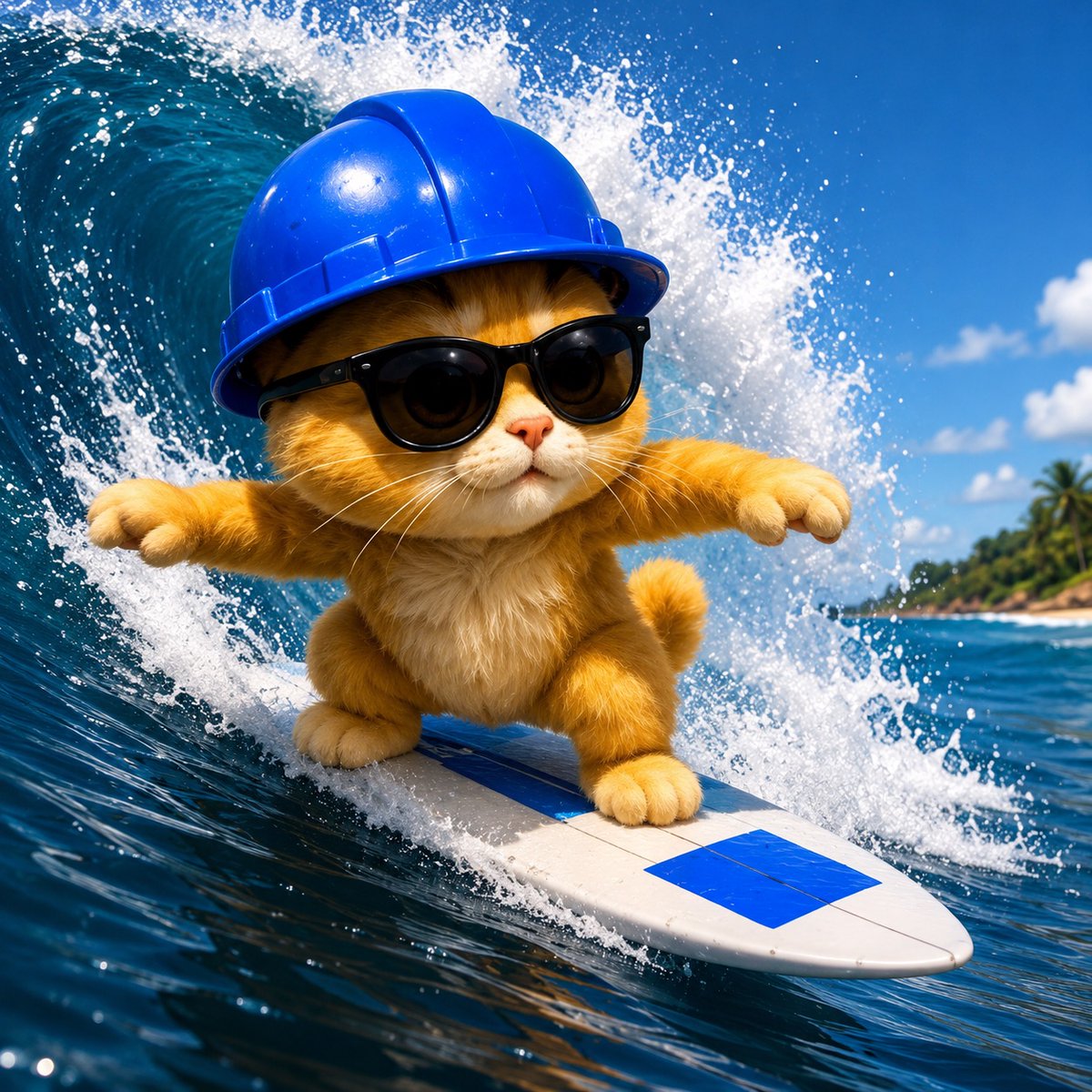 RunnercatOnBase's tweet photo. $RUNNERCAT is riding the wave.

Built on Base.
Powered by the B20 standard.
The game continues. https://t.co/pPghycdSeI