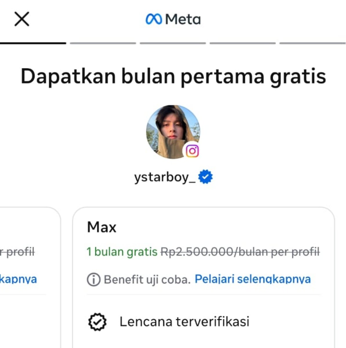 ixesead's tweet photo. wts acc akun instagram ig folls f500, folls asli hasil mutualan, tidak pernah ganti usn, cocok untuk rp/pa/ca/ba/bisnis, take dengan emailnya, bisa ubah usn, gratis centang biru 1 bulan (ready 2 acc)

💵 40k (nett)

 #zonauang #zonajajan #zonaBU #zonaba murah murce clearance sale https://t.co/s3IaU4wDSX