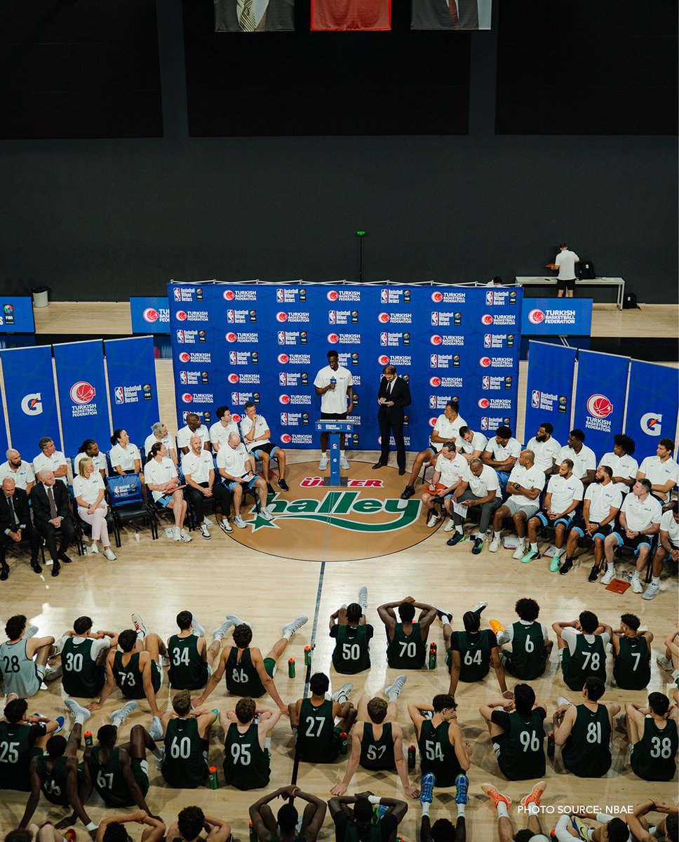 allstarmag_'s tweet photo. FEU-Diliman standout Prince Cariño has officially begun his Basketball Without Borders Next Up experience, joining some of the world’s top young prospects in Istanbul, Türkiye.
📸: NBAE
#PrinceCariño #BasketballWithoutBorders #BWBNextUp #AllStarMagazine https://t.co/Hi1Cmf4Ju3