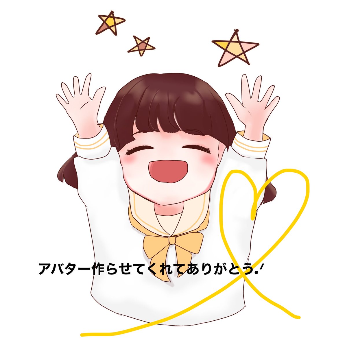 coma__o0's tweet photo. 🆕わっしょいアバターが仲間に加わりました!
お待たせしすぎました！！(/_;)そしてアバ権獲得まで応援本当にありがとう🥲
毎回組み合わせたい配色でやってるので髪色全部違うのはご愛嬌🤲🏻

ﾌｧﾝﾙｰﾑのお知らせ通り今週の配信は、【8/29  20時〜】ゲットしに来てください🙌🏻💛 https://t.co/KexzFCa87m