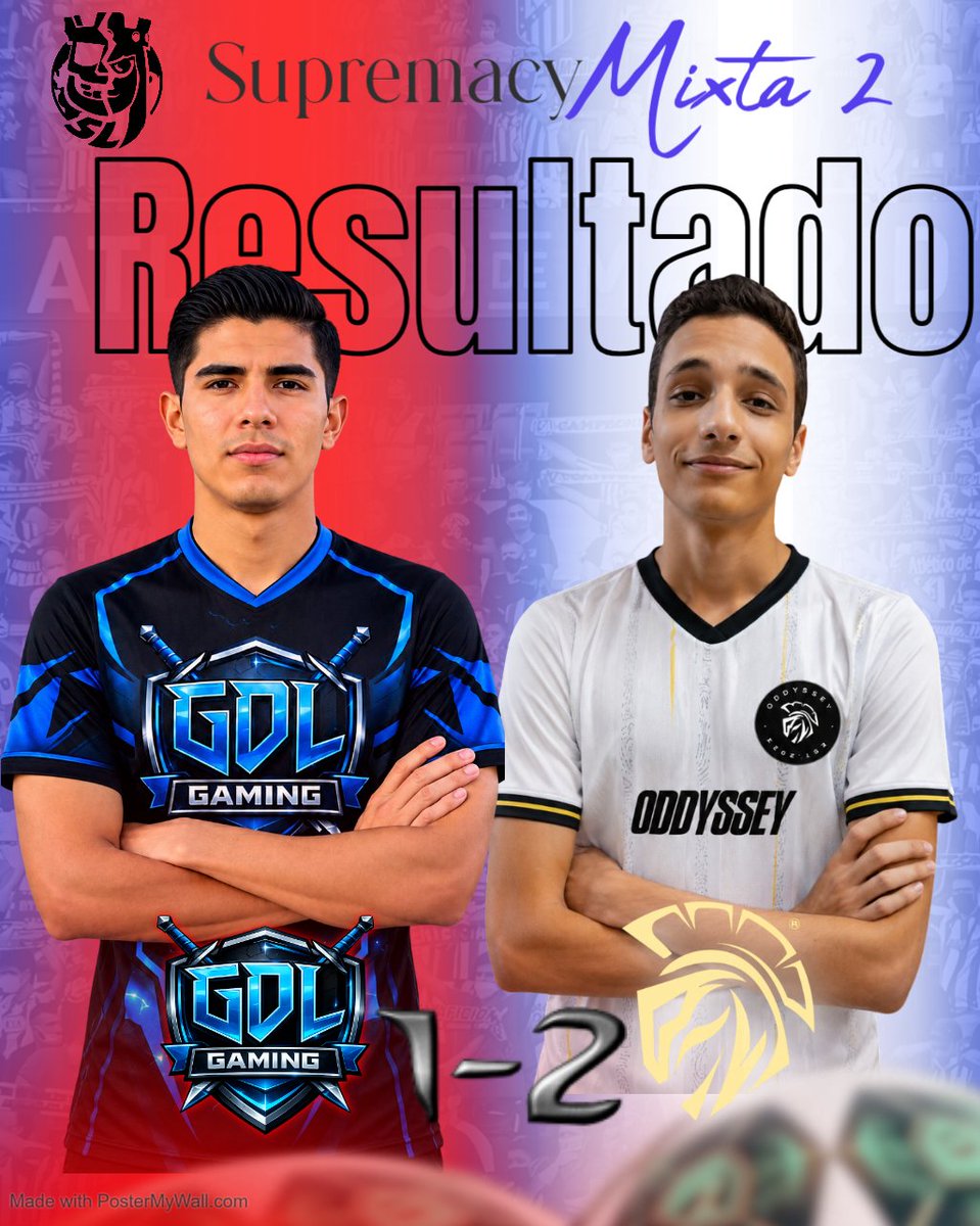 GDL_GamingCR's tweet photo. @CR_Supremacy mixta 
Jornada 1 
@GDL_GamingCR 1-2 @Oddyssey_offcl 

Nos ganaron los nervios al principio del partido al final pudimos rescatar un valioso punto 
Felicidades a @Oddyssey_offcl por la victoria, la próxima vez nos llevaremos la victoria ❤️🇲🇽 https://t.co/jk76slHApd
