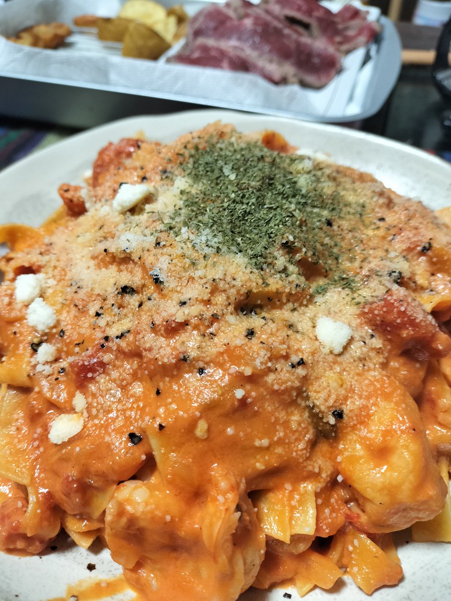 to_mo_youkey's tweet photo. 久しぶりにクリーム系パスタ🍝

 #飯テロ https://t.co/5yeRmfNzk4