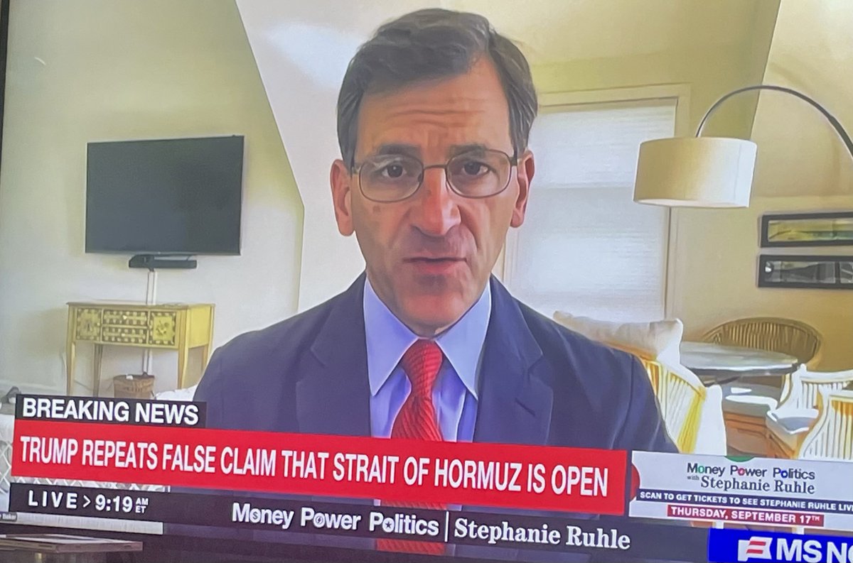 richmer25's tweet photo. Attention Trumpers:
Certainly Trump would not make up that the the stright is now  OPEN. Would he? 
And Trump said the price of gasoline is tumbling down. Can’t wait to fill up our cars today!!!!! https://t.co/0gVxJBAmkP