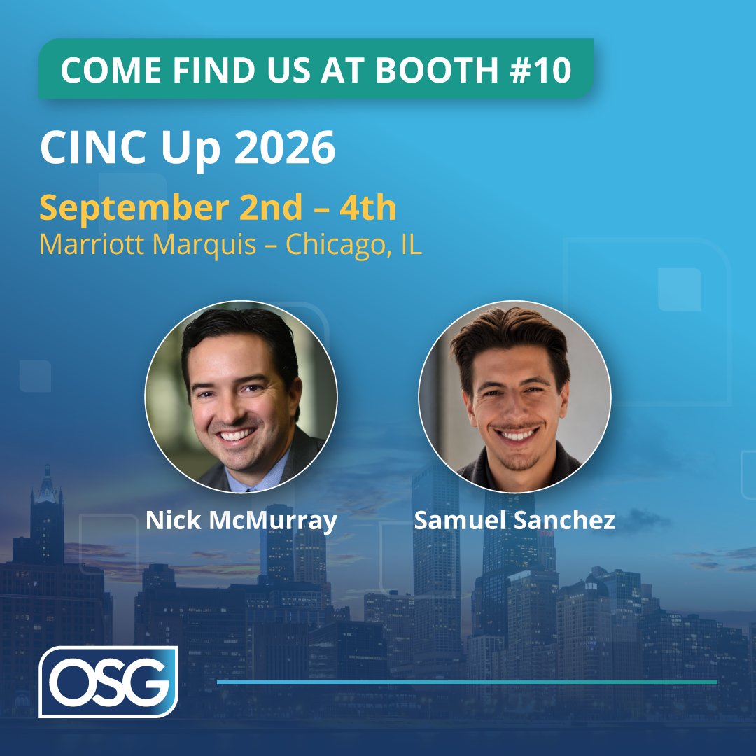 ConnectwithOSG's tweet photo. OSG is exhibiting at CINC Up 2026, Sept 2-4 in Chicago. Stop by Booth #10 to meet Nick McMurray and Samuel Sanchez and talk resident communications with our team. See you there!

#CINCUp2026 #CommunityManagement #ResidentCommunications #CCM #CXM https://t.co/aiz4UtfAhR