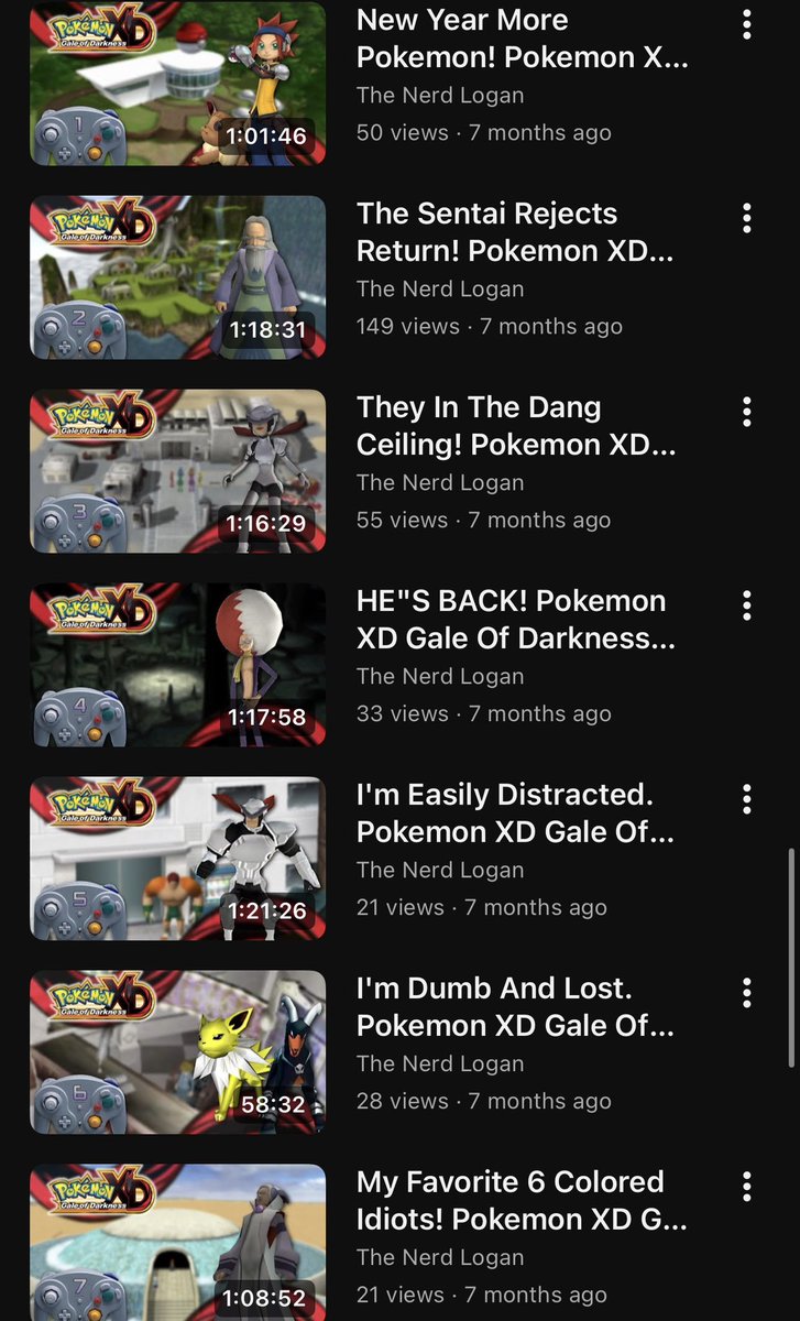 thenerdlogan's tweet photo. @ScarecrowSketch My gf does my thumbnails for me. They simple but I love them and they get the job done https://t.co/G3VjrZBsYZ