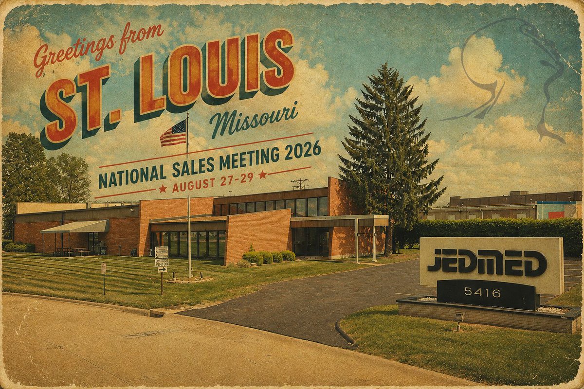 JEDMEDstl's tweet photo. We’re excited to welcome our exceptional Sales Representatives to JEDMED Headquarters for our 2026 National Sales Meeting!

Over the next three days, our team will come together to learn, collaborate, grow, and prepare for the future of JEDMED.

#JEDMED #TeamJEDMED #StLouisMO https://t.co/qZ1Lnf5r6j