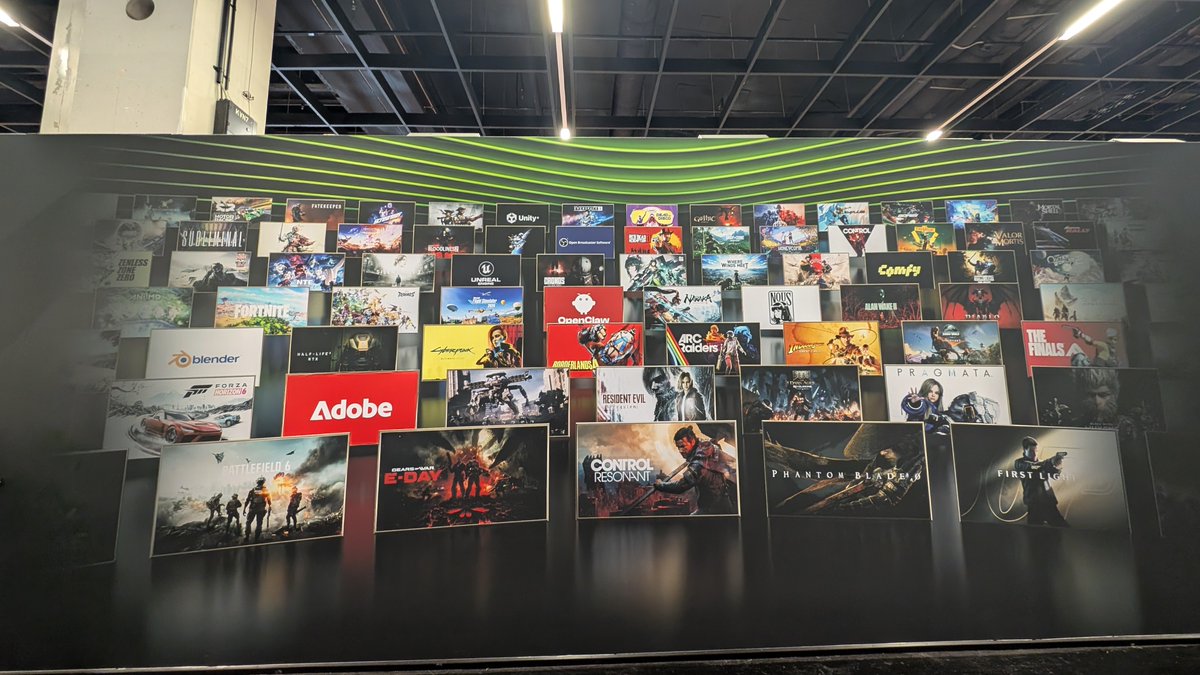Asiavision's tweet photo. Oh hey look, it's us! @nvidia @NVIDIARTXSpark 💚💙 https://t.co/QfLB5WIujS
