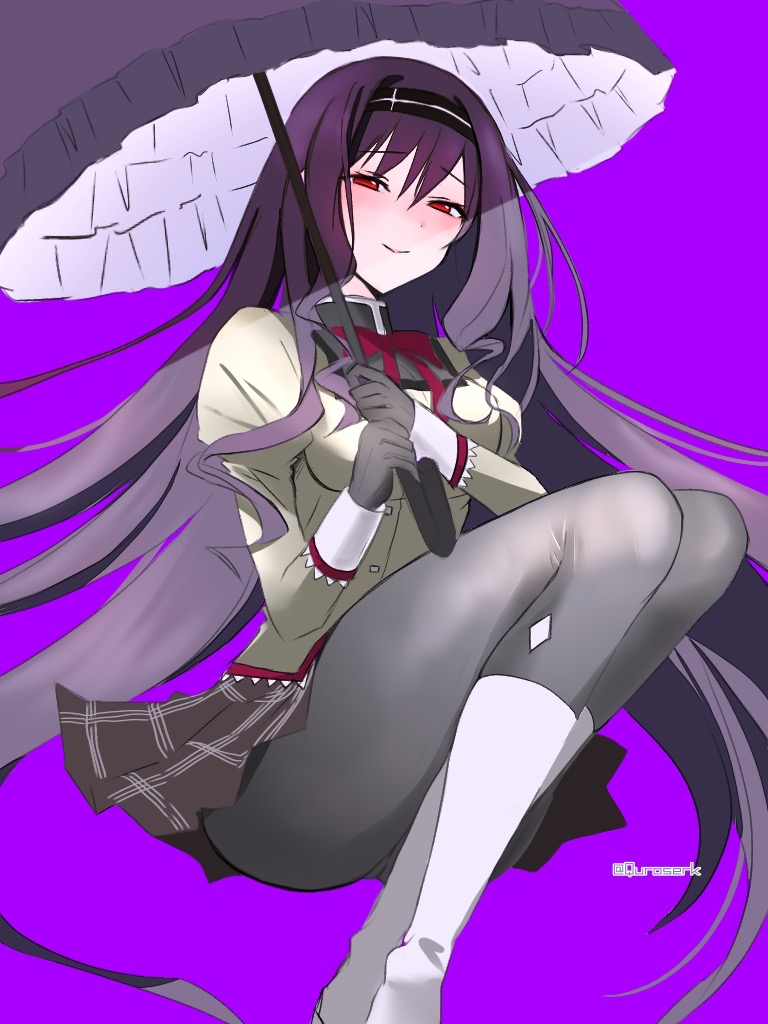 Quroserk's tweet photo. 暁美ほむら(再掲) https://t.co/zvbz3kJUMe