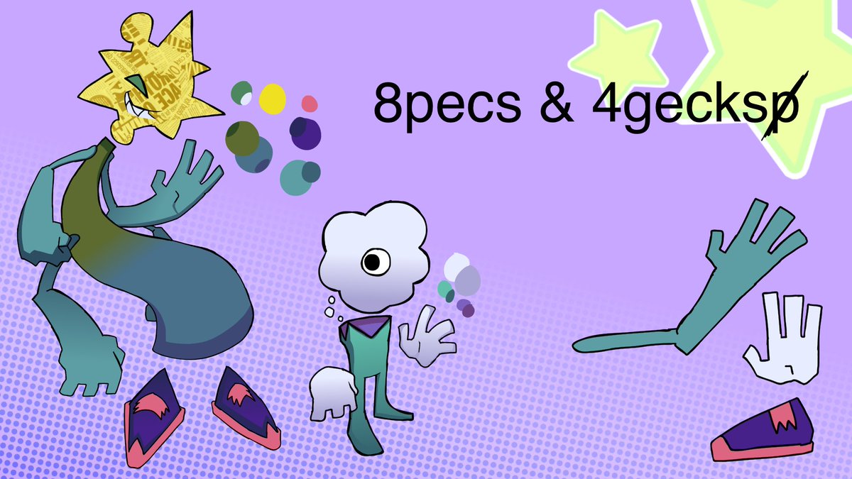 K1T3E__'s tweet photo. 8pecs and 4gecksp #oc #art #ocref https://t.co/WJvsJWmOqG