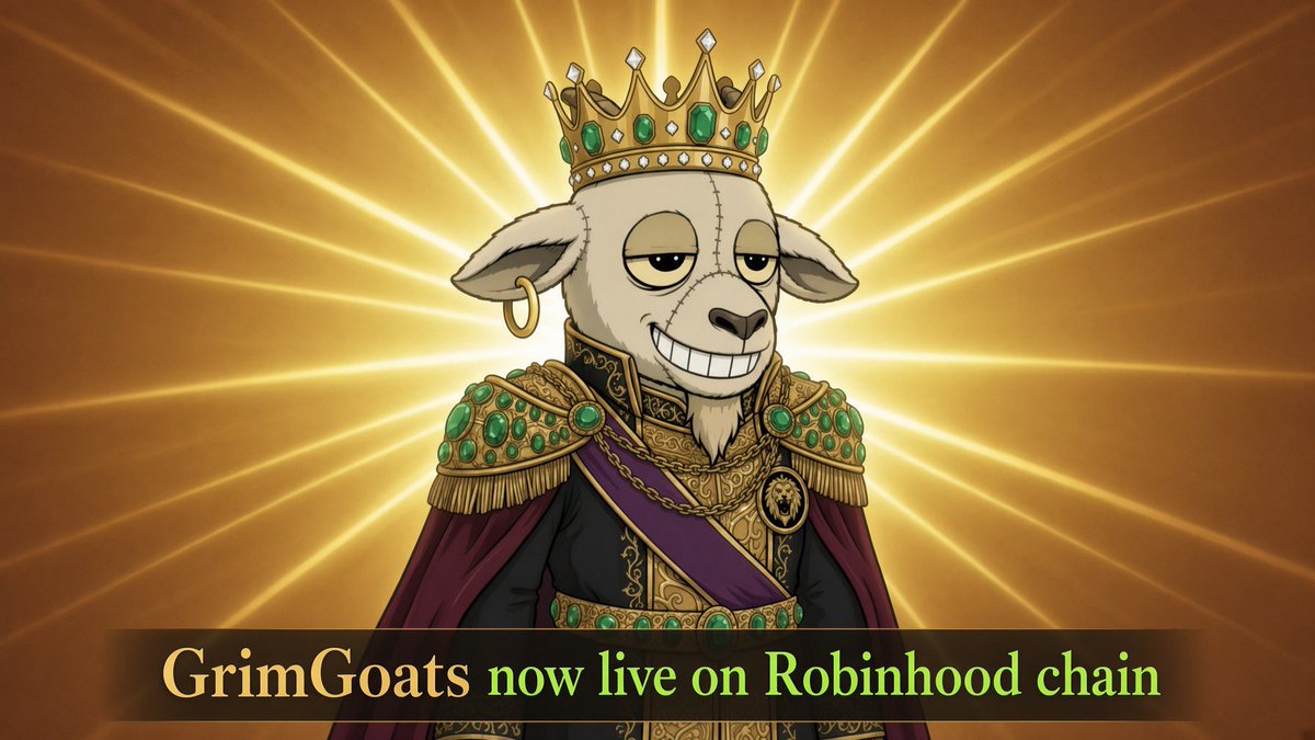 rektcore_eth's tweet photo. Nobody remembers the pasture burning.
The herd woke up wrong — crooked horns, backwards wings, grin still holding.

Something got put back together.
opensea → https://t.co/4fdS6leDeU 

discord → https://t.co/IkAtWiEyjx

The herd is still climbing. 🐐 https://t.co/NKdkGjYhYG