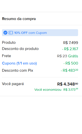 promos_cupons's tweet photo. Mercado Livre Loja Oficial Samsung+ Frete Grátis!

O rival da maçã!

Celular Samsung Galaxy S26 5G, 256GB, 12GB RAM, Galaxy AI, Câmera Tripla de 50+12+10, Tela de 6.3"

👇LINK:
https://t.co/lqPtm5yGuI

🎟️ ative o cupom de R$ 500 OFF direto no produto
✅ R$ 4.348,80 no PIX!
Ou em até 10x SEM JUROS de R$ 483,20🔥

#mercadolivre #CUPOM #CUPOMmercadolivre #PROMOÇÃO #Desconto #promoscupons