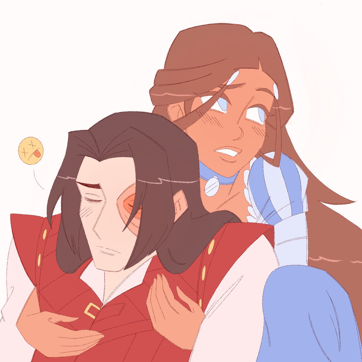 pokidokies's tweet photo. Zutara x Tangled AU but it’s just the both of them going hair for hair ✨

#zutara #atla #tangled https://t.co/gCEv0cg3OJ