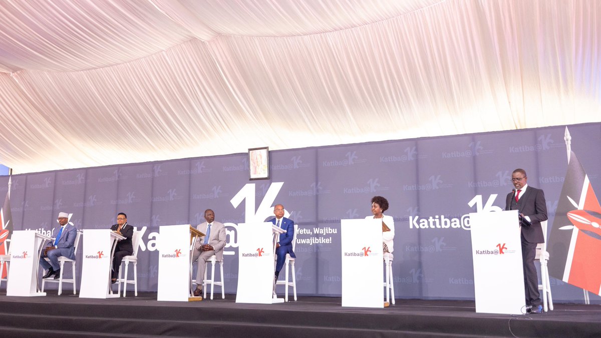 WilliamsRuto's tweet photo. The 2026 Katiba Day, commemorating the 16th anniversary of the promulgation of the 2010 Constitution, at the Kenyatta International Convention Centre, Nairobi. https://t.co/T22dlcZsjh