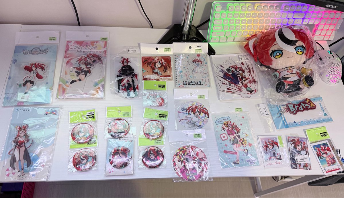 NotAoboba's tweet photo. may have spent a little too much in akihabara https://t.co/j0Tqc0iz6A