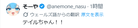 moritake21g's tweet photo. そや氏
しあ語だけじゃなかったのか、、、
（ウェールズ語？？？） https://t.co/55ccbn9f4x